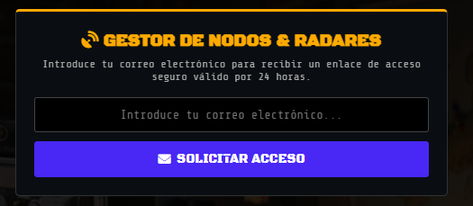 Modal Gestor de Nodos